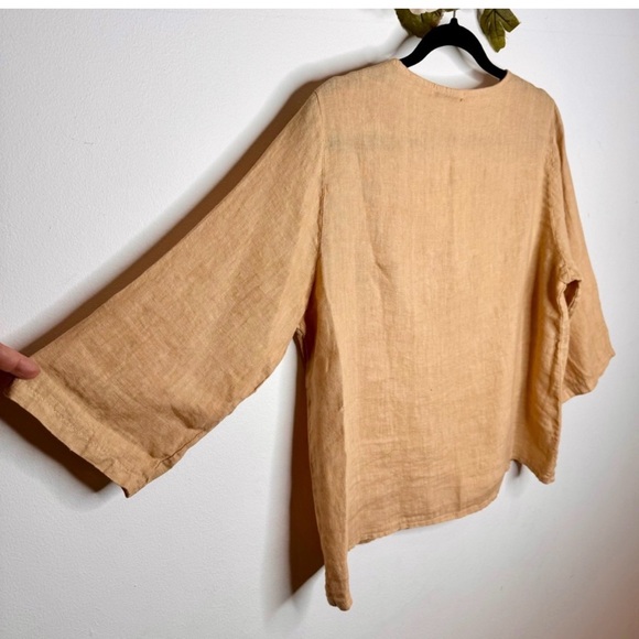 Meo Meli Linen Top - Picture 4 of 5